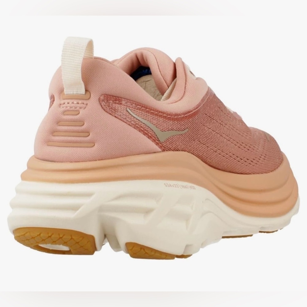 Hoka one one Bondi 8 Women's Peach Athletic Shoes - Picture 2 of 8
